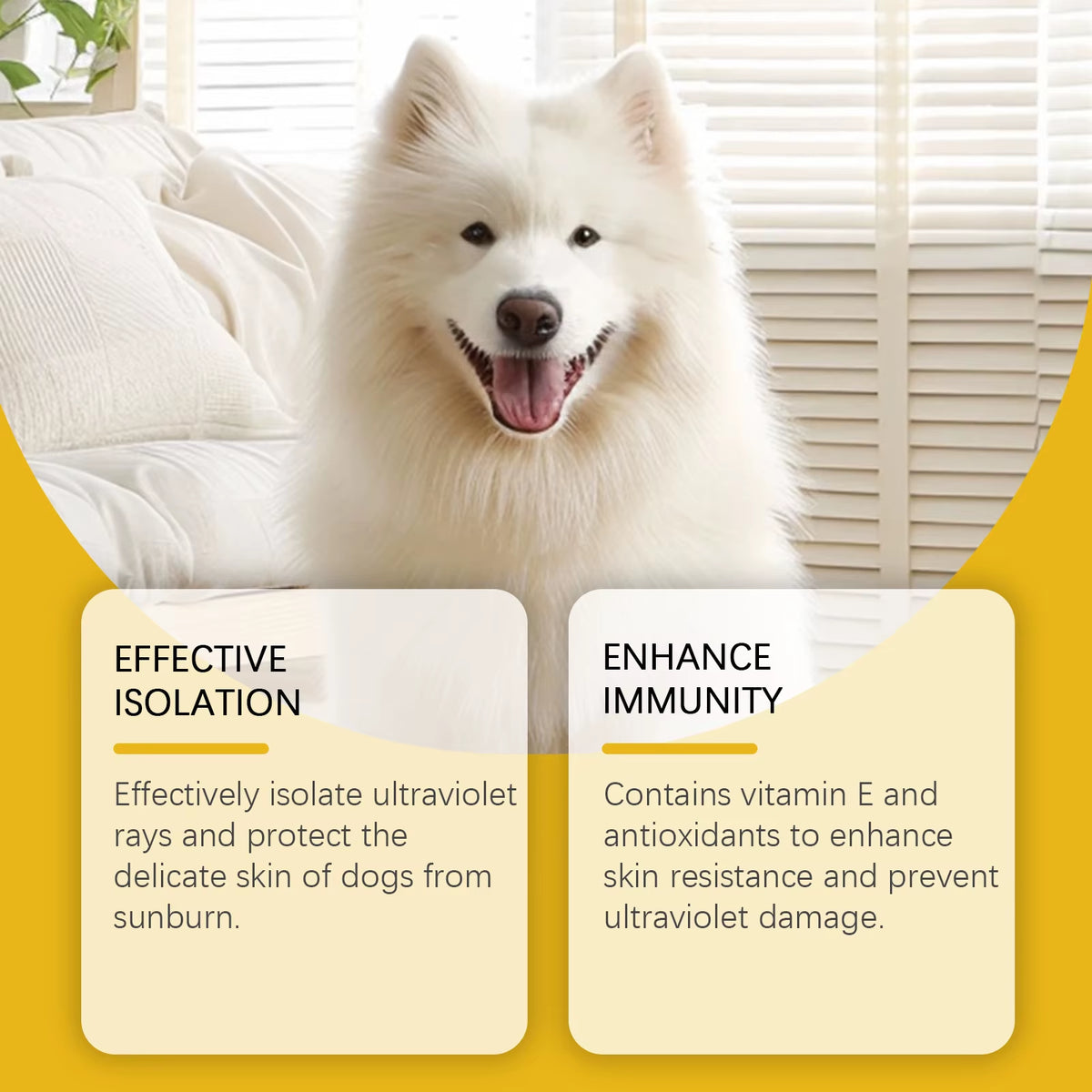 Pet-Specific Sunscreen Spray Outdoor Sunscreen Water for Dogs and Cats Uv-Protective Pet Spray Sun Protection for Pet Skin