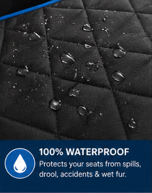 PawShield™ – Waterproof Dog Car Seat Cover