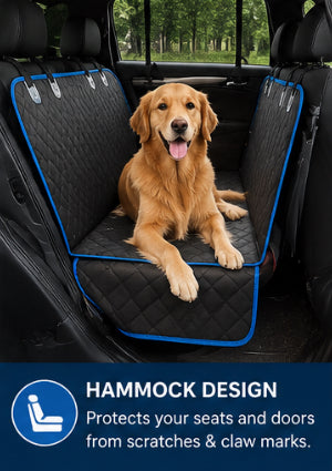 PawShield™ – Waterproof Dog Car Seat Cover