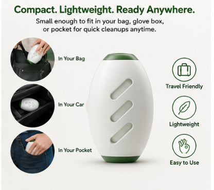 FurSweep™ – Reusable Pet Hair & Lint Remover